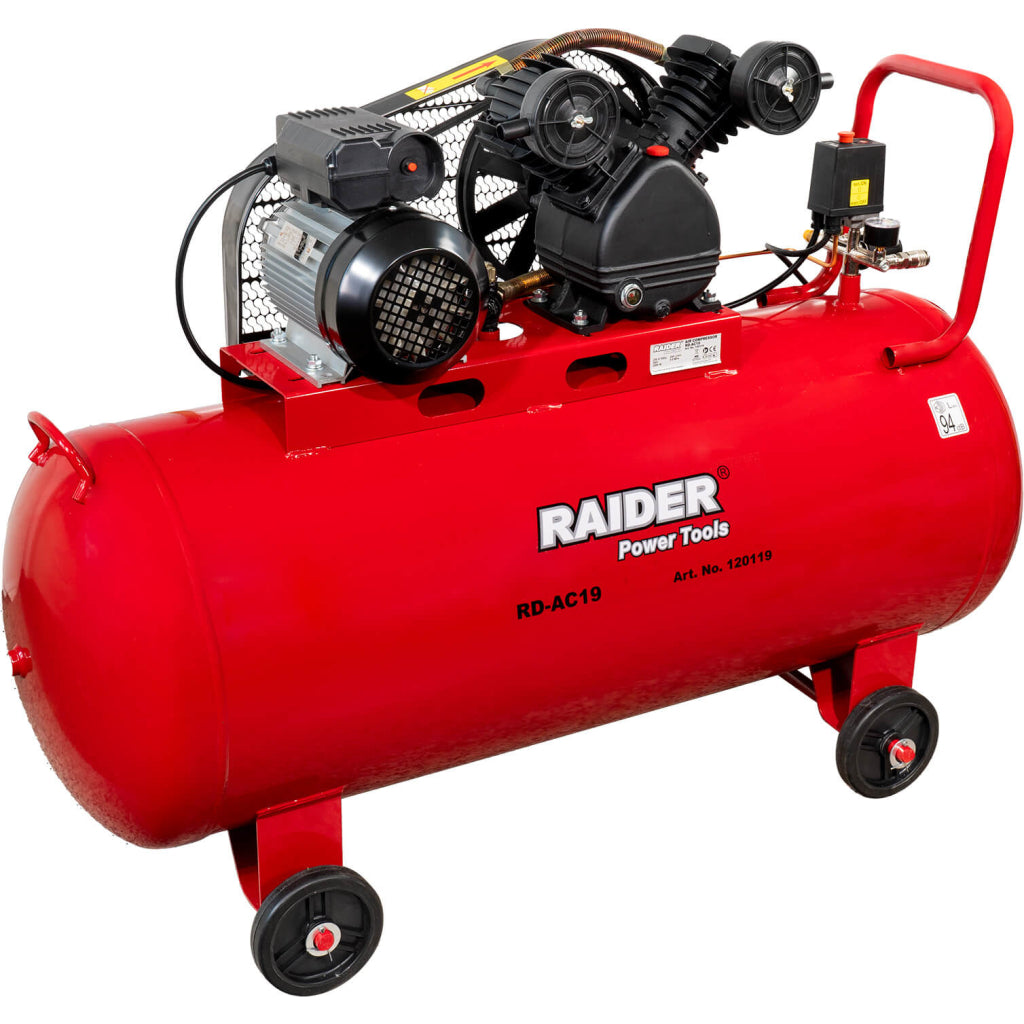 Vzduchový kompresor 200l 2,2kW 230V Raider RD-AC19