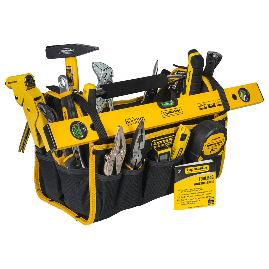 Taška na náradie s oceľovou rúčkou topmaster