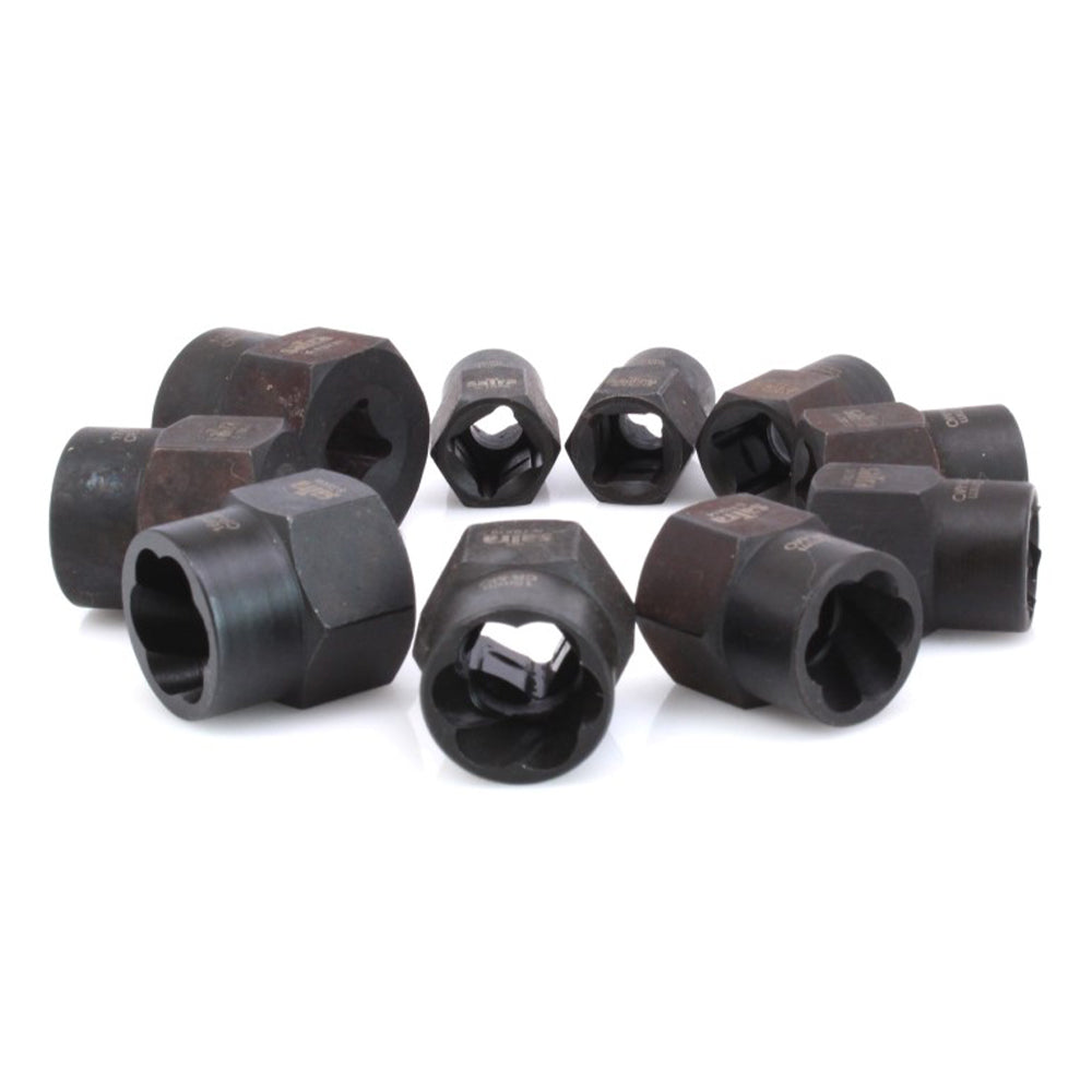 Sada vyťahovákov na opotrebované skrutky 9 - 19mm, 11ks