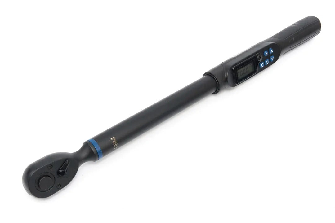 Digitálny momentový kľúč 10–200nm 1/2'' HBM