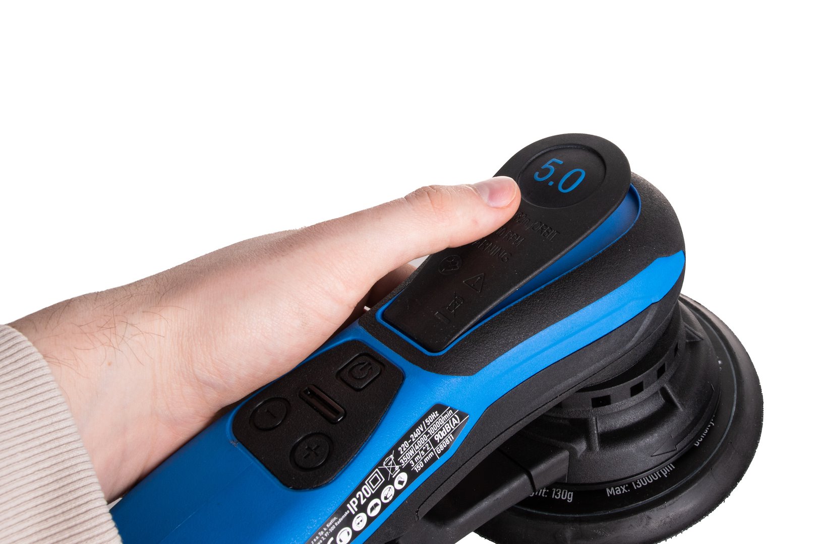 Excentrická brúska 150mm 350W Geko