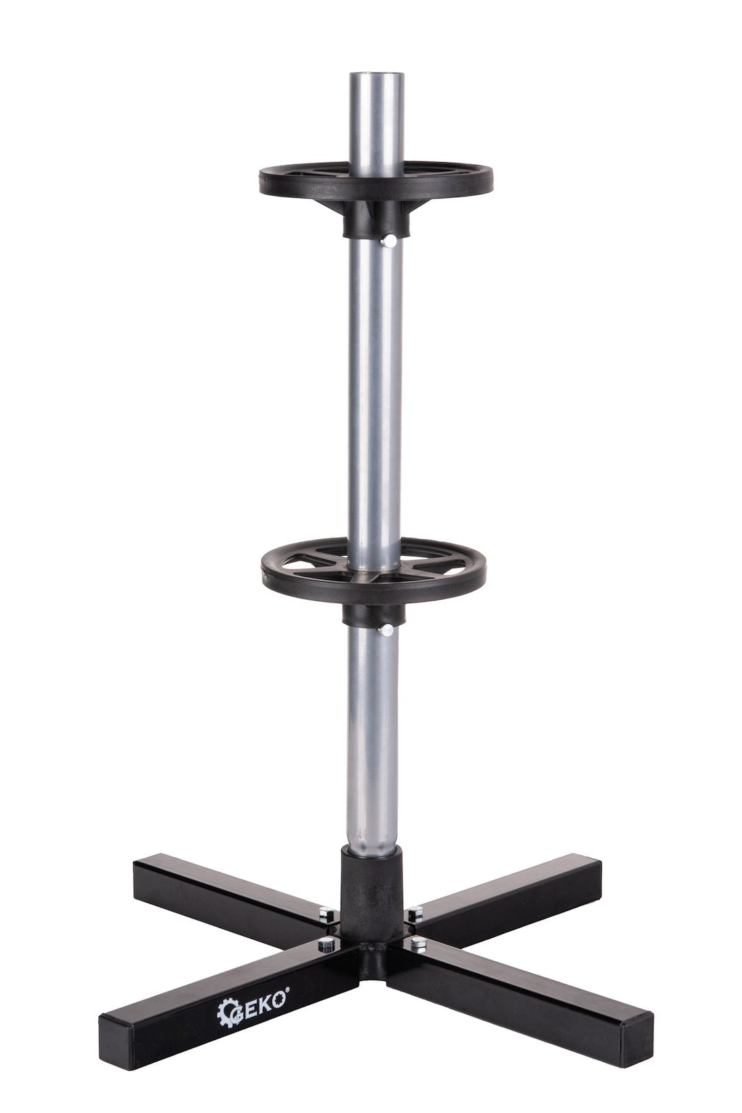 Stojan na skladovanie súpravy 4 automobilových pneumatík GEKO