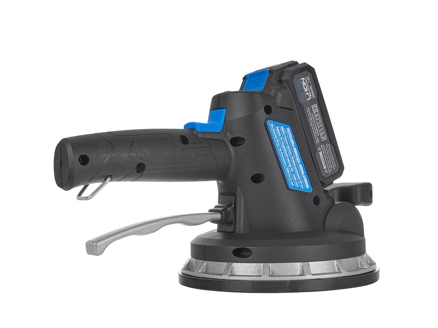 Vibračná prísavka s akumulátorom na obklady a dlažbu