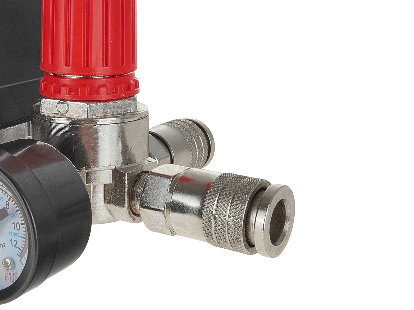 Univerzálny tlakový spínač s regulátorom tlaku pre kompresor