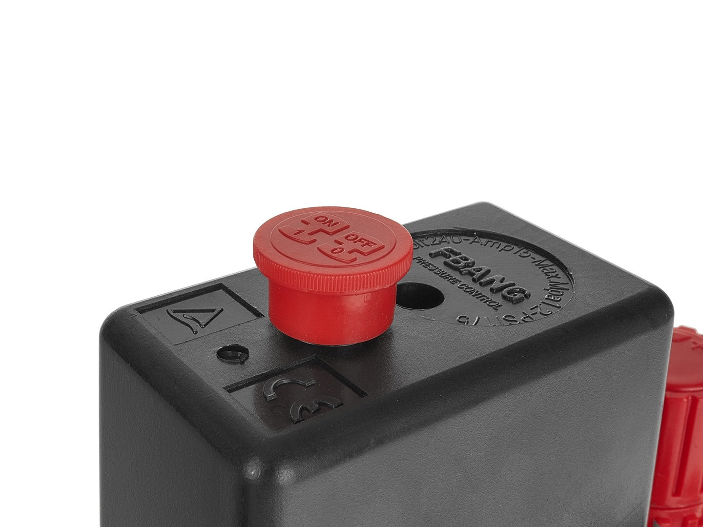 Univerzálny tlakový spínač s regulátorom tlaku pre kompresor