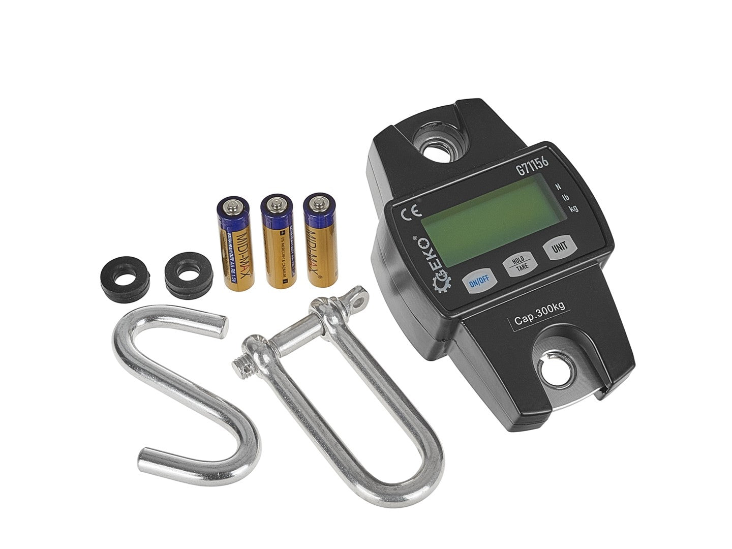 Digitálna žeriavová závesná váha 300kg Geko