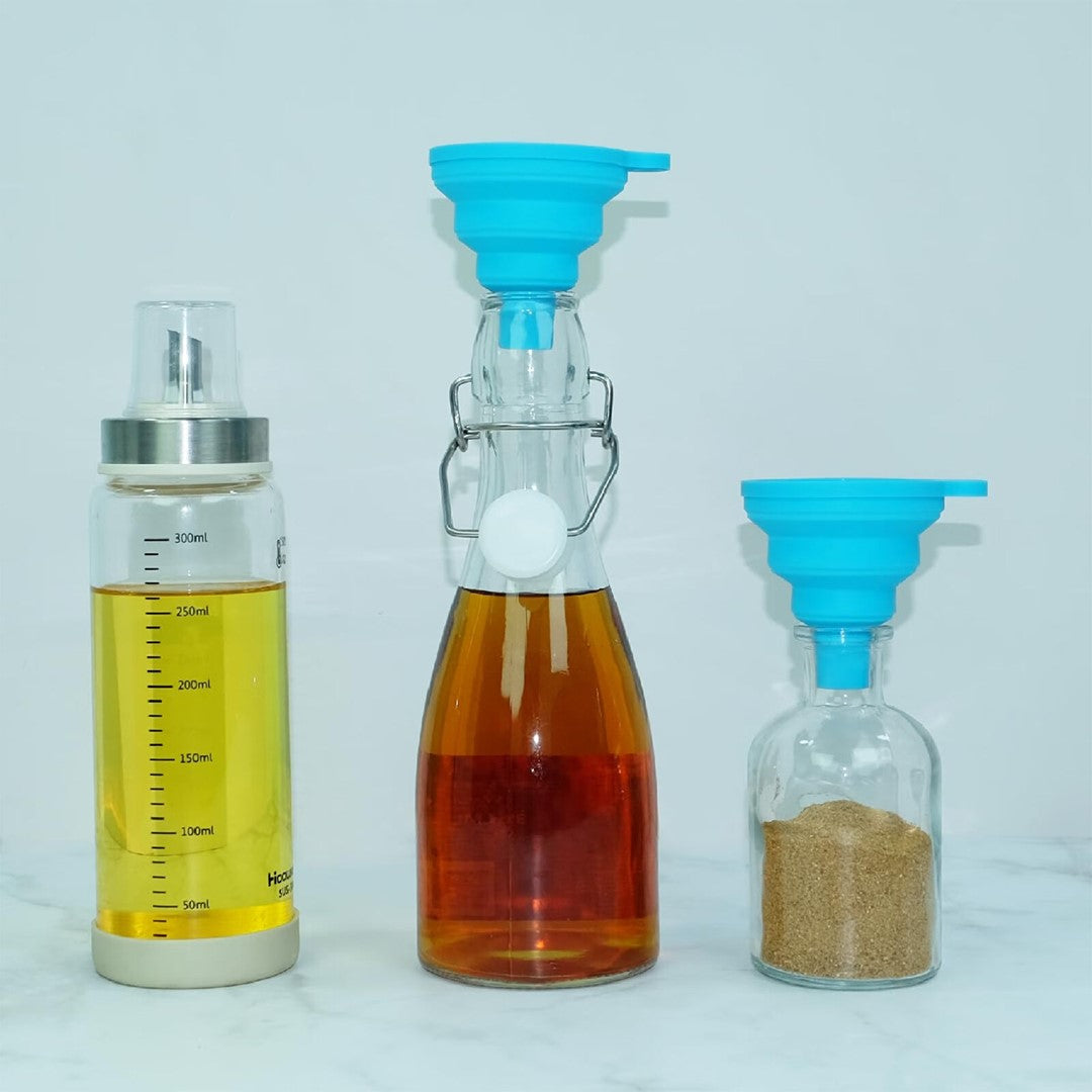 Silikónový skladací lievik 70 mm geko