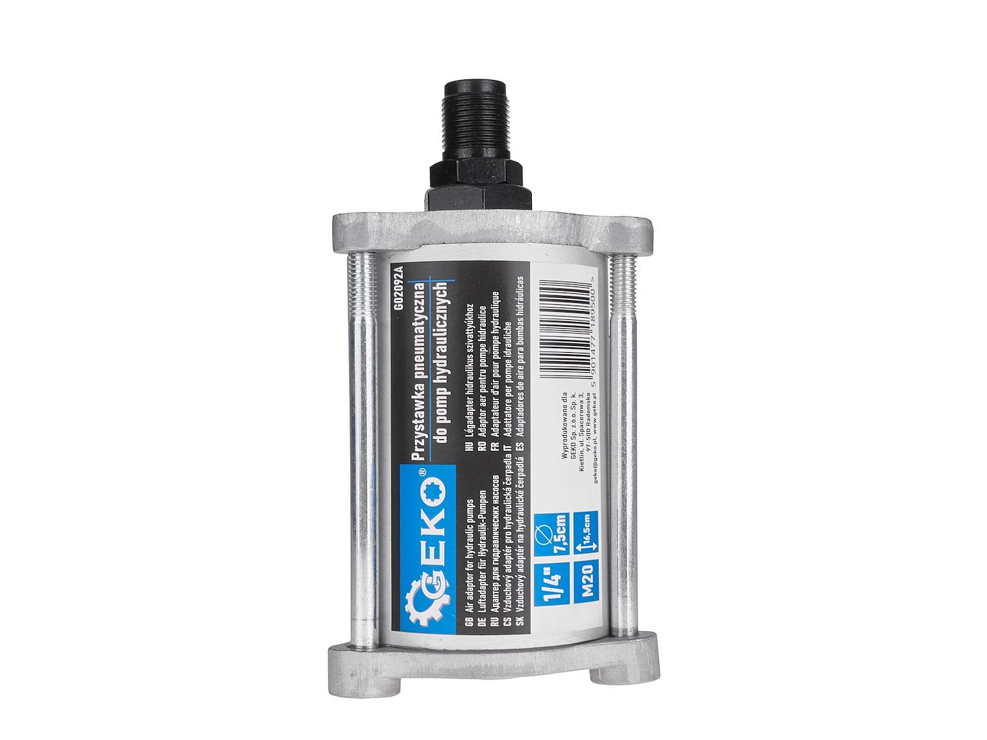 Pneumatický adaptér pre hydraulický lis geko