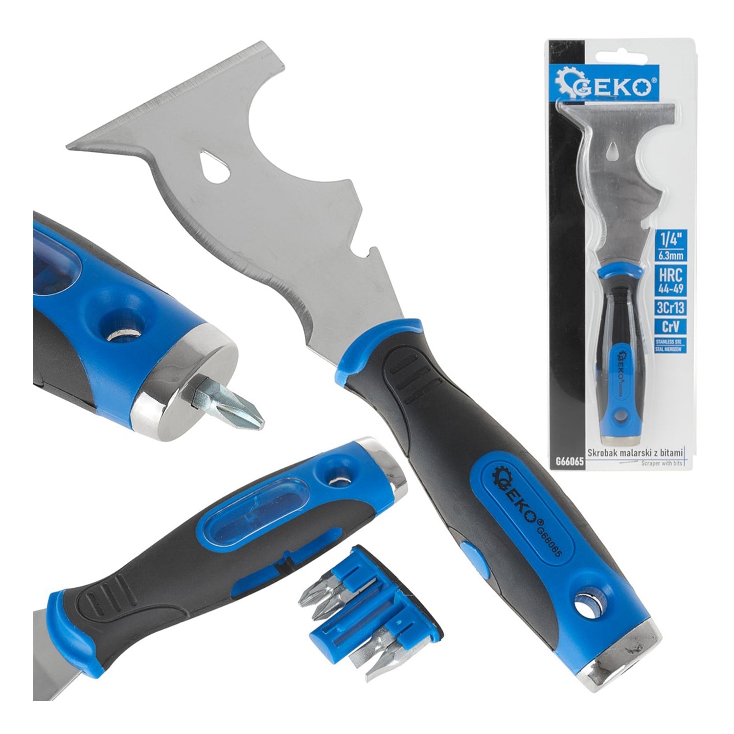 Multifunkčná škrabka na odstraňovanie farby