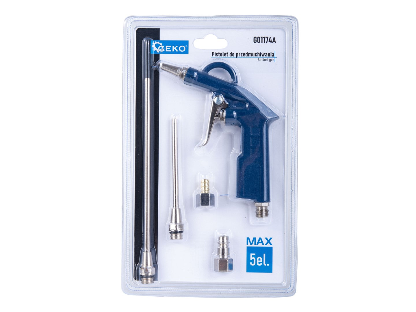 Súprava ofukovacej pištole so 3 dýzami geko