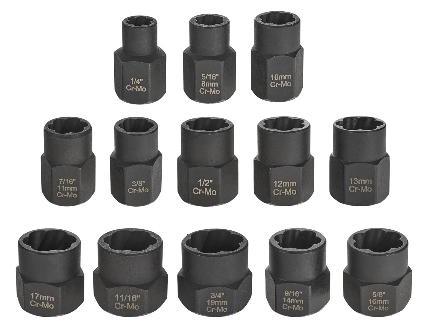 Súprava sťahovákov na poškodené, zlomené skrutky, matice, čapy 26 kusov