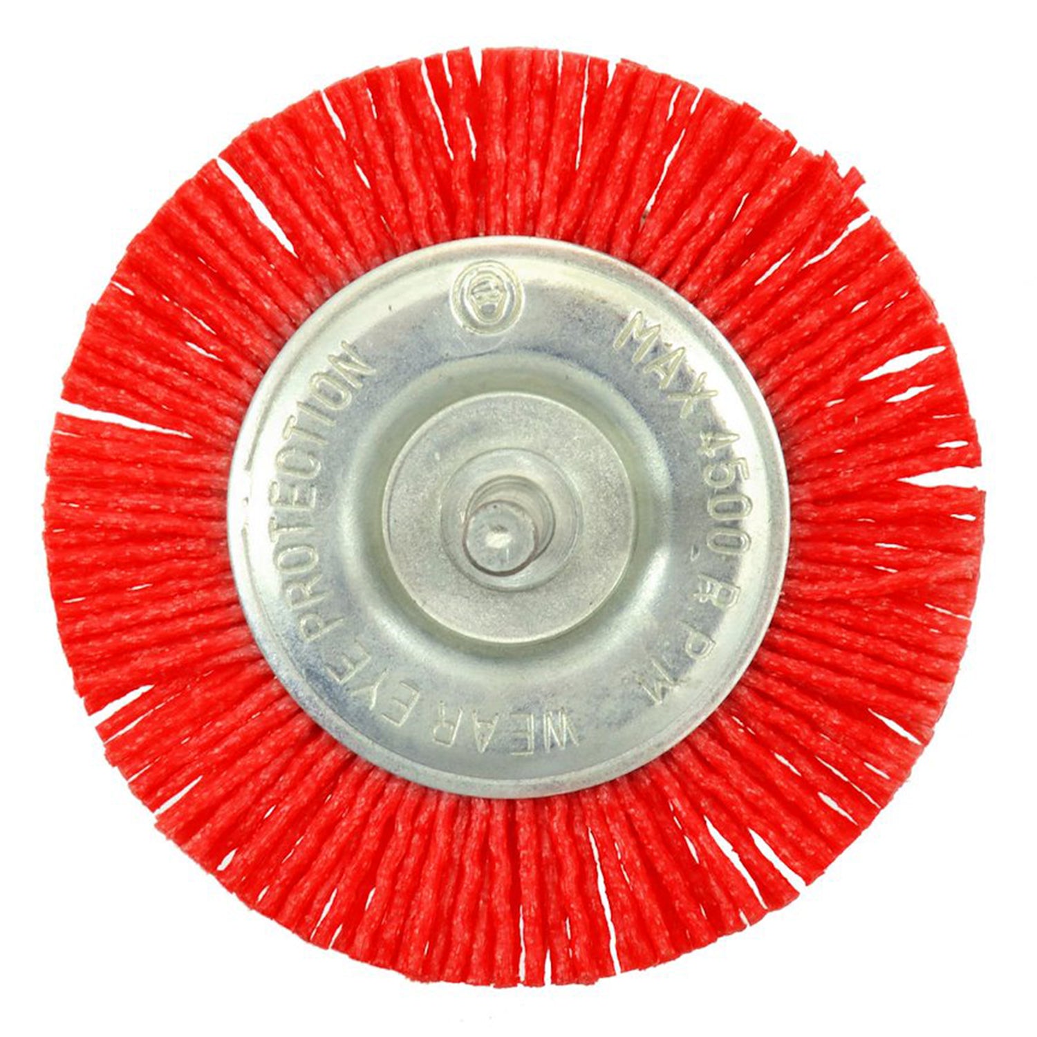 Nylonová kotúčová kefa, so stopkou 6mm, 75mm - na čistenie, leštenie a údržbu, Geko