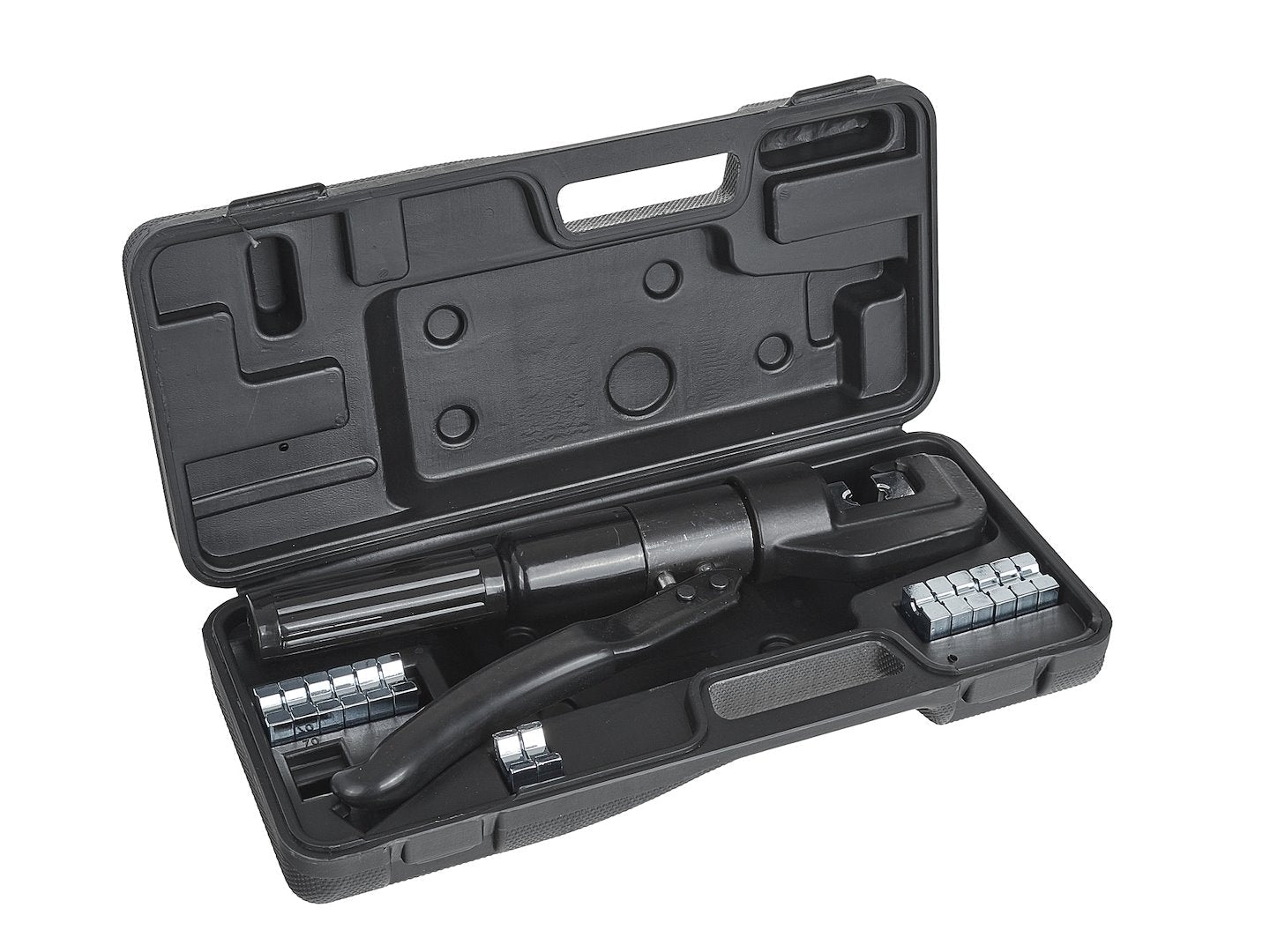 Hydraulické krimpovacie kliešte - na lisovanie káblov 4 – 70mm2, 6t Geko