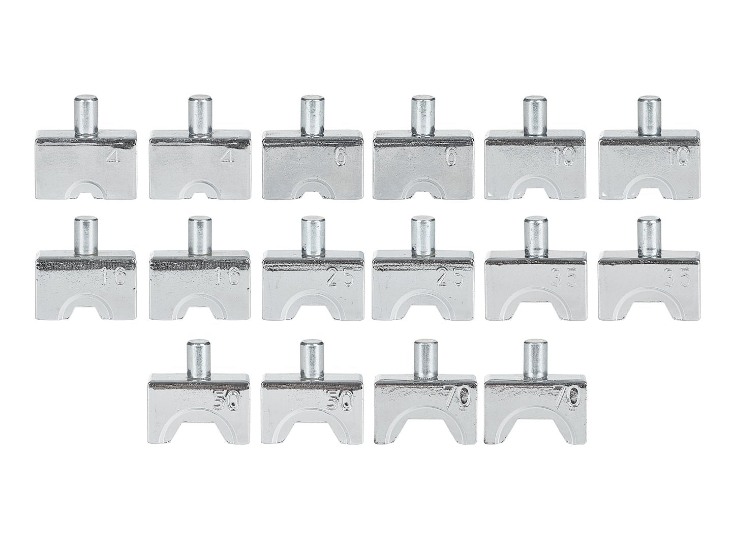 Hydraulické krimpovacie kliešte - na lisovanie káblov 4 – 70mm2, 6t Geko