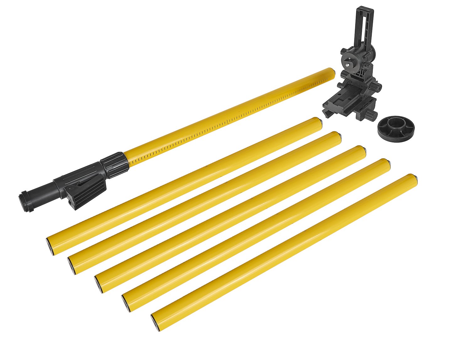 Teleskopický stojan pre laserovú niveláciu, rozťažiteľný 4.2 m, GEKO