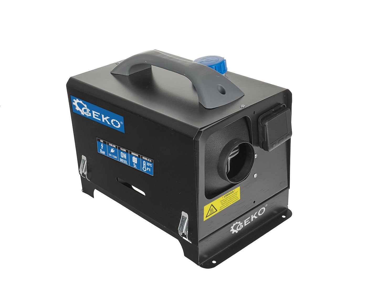 Dieslový ohrievač - nezávislé kúrenie do auta 12V/230V, 8kW, Geko