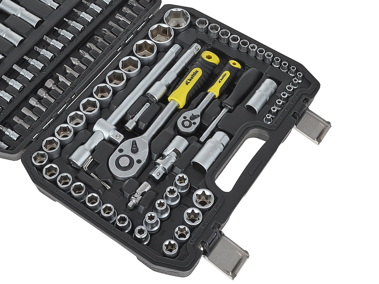 Súprava náradia 108 dielov 1/4", 1/2" GEKO