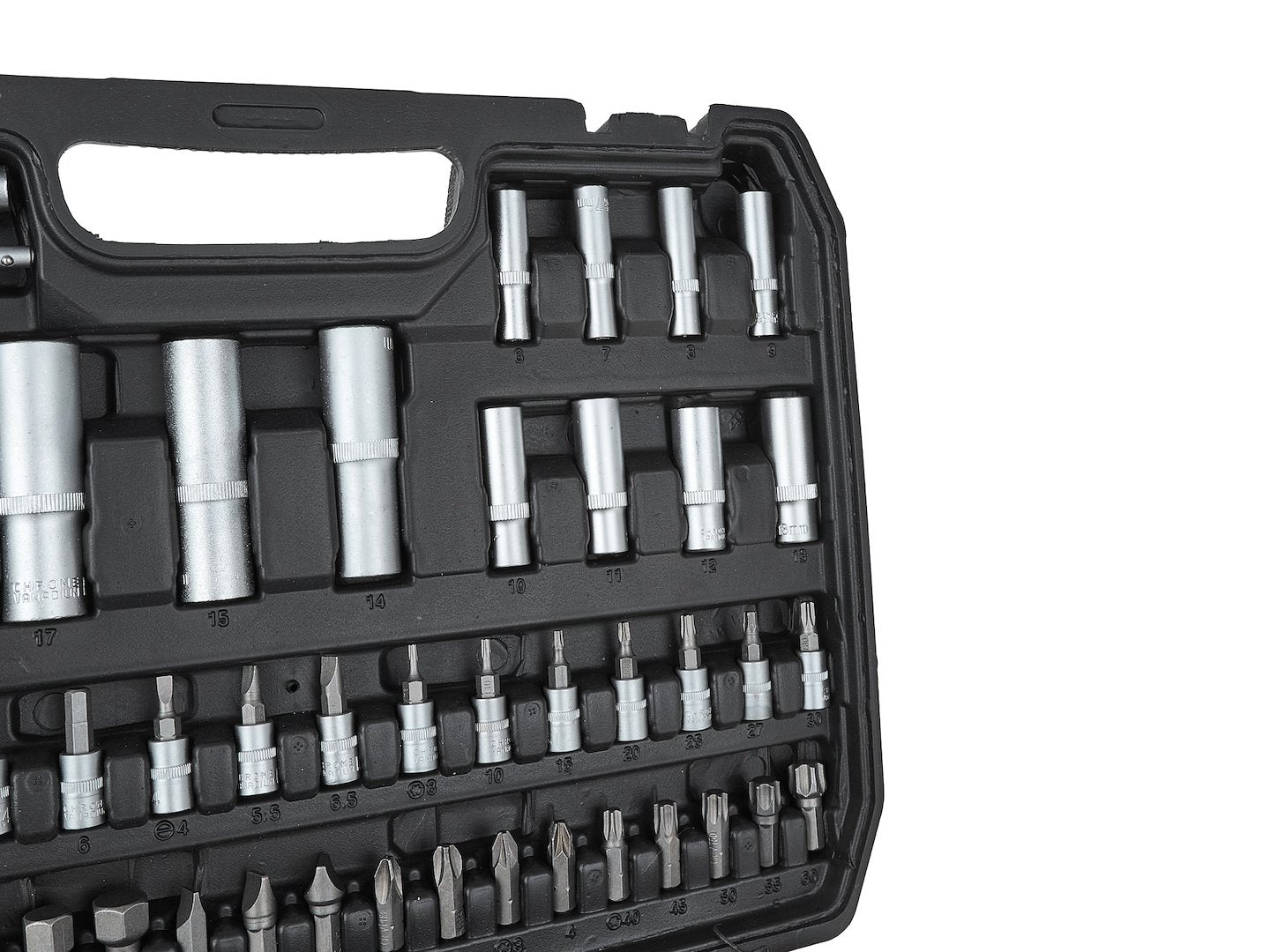 Súprava náradia 108 dielov 1/4", 1/2" GEKO