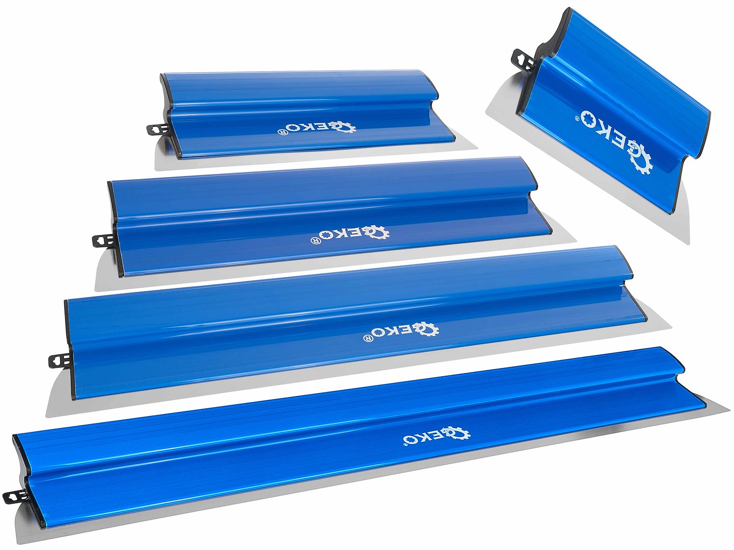 Sada finišovacích hladidiel na steny a stropy, 9ks, Geko