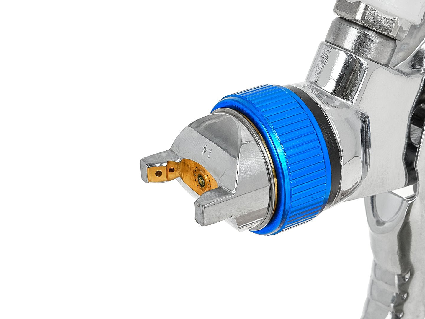 Striekacia pištoľ 600ml, HVLP, so 4 tryskami 1,4, 1,7, 2,0, 2,5mm