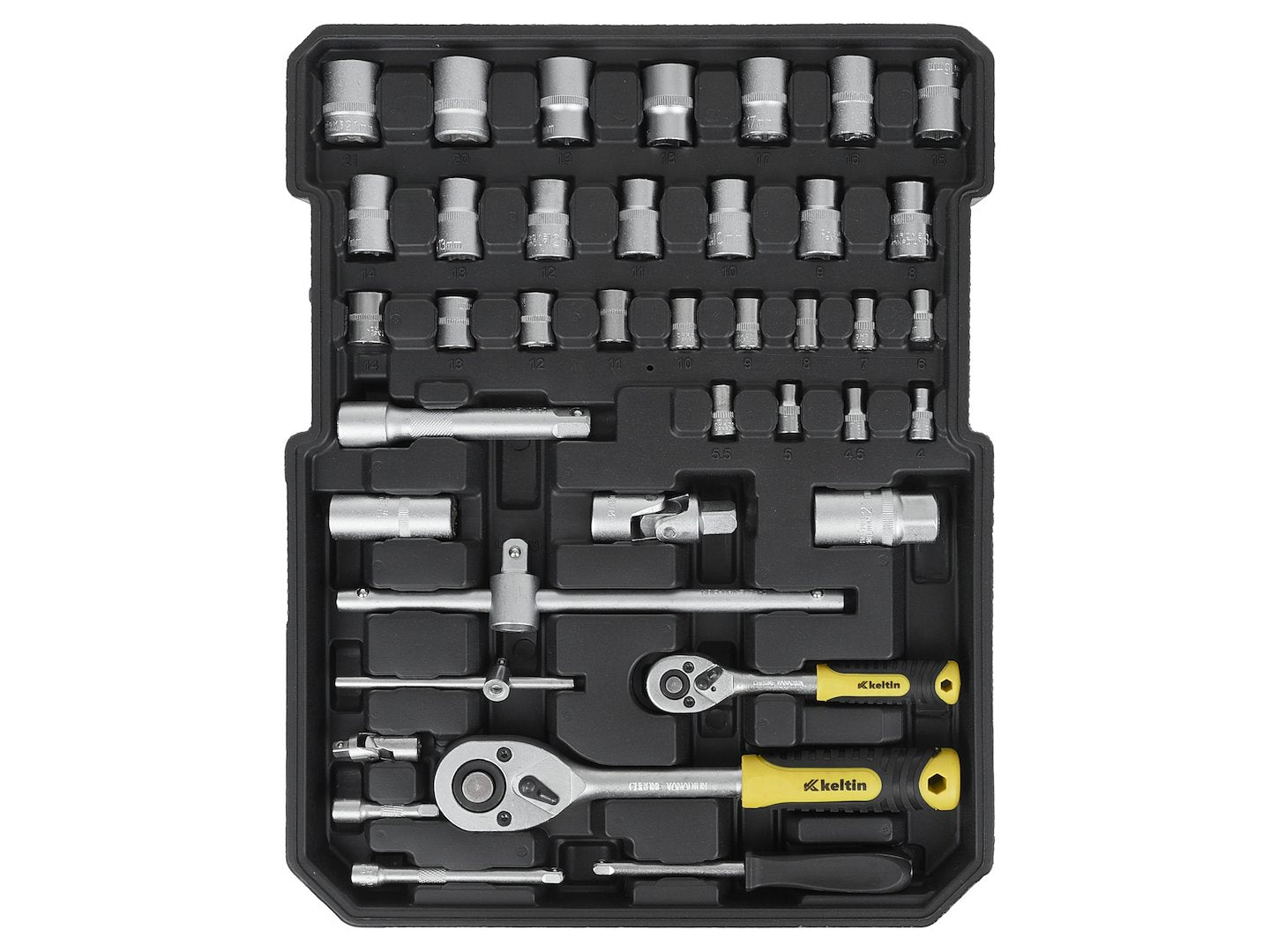 Hliníkový kufor na kolieskach vybavený náradím 187 dielov