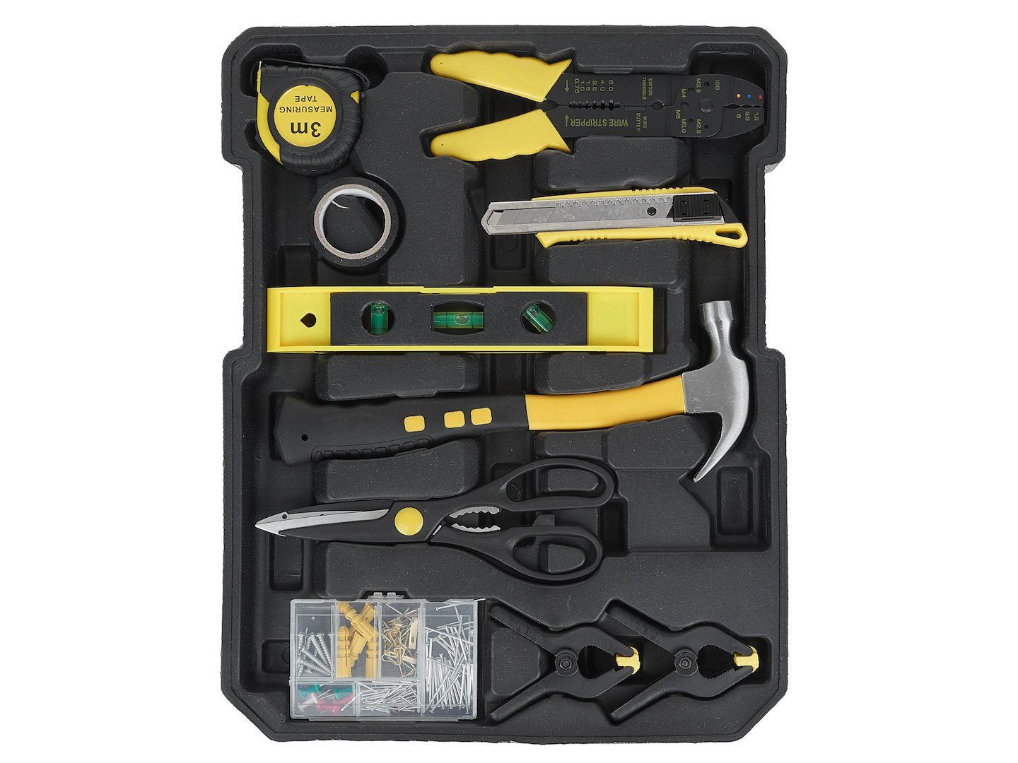 Hliníkový kufor na kolieskach vybavený náradím 187 dielov