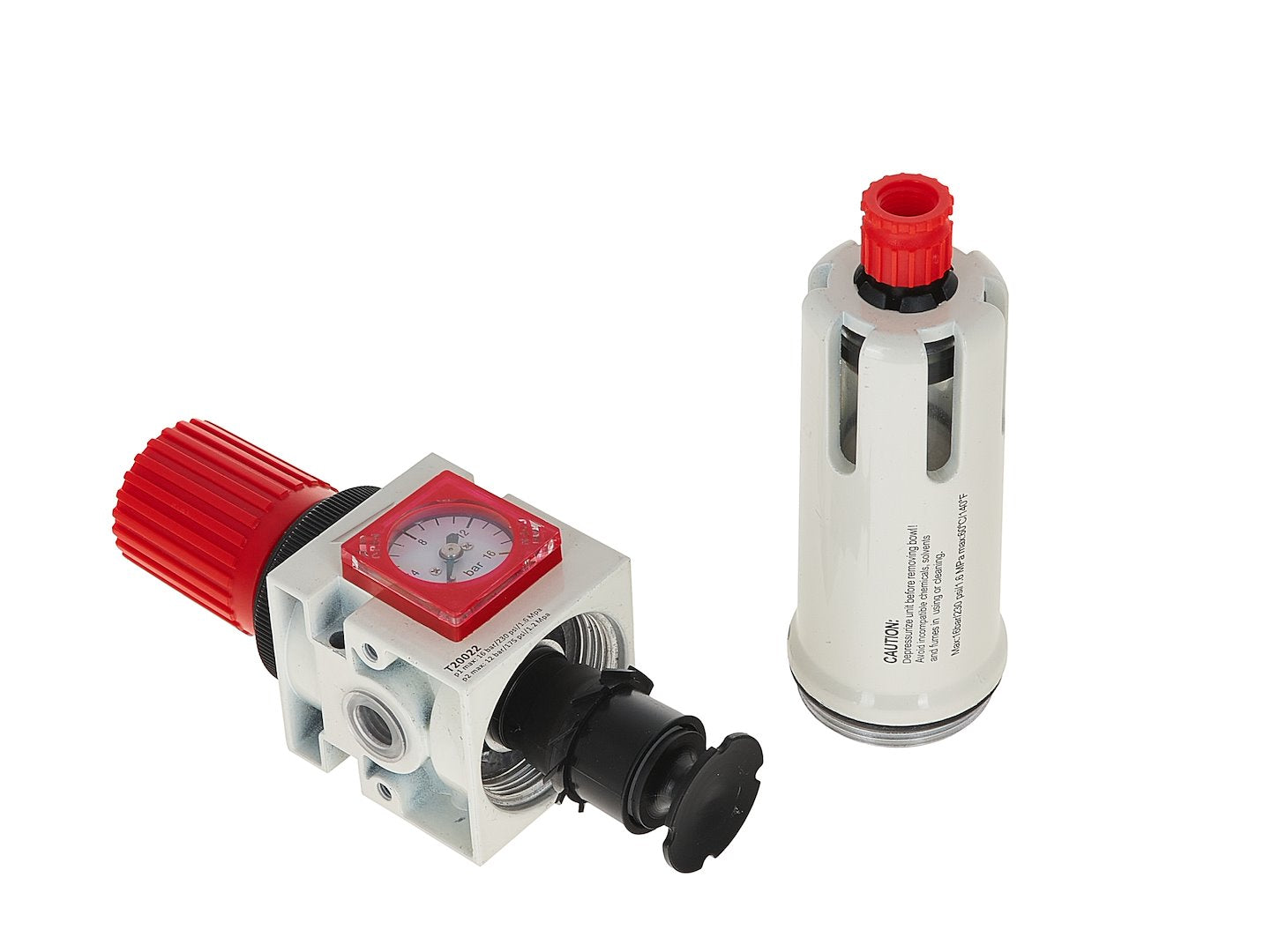 Filter stlačeného vzduchu s regulátorom tlaku 1/4'' Tvardy