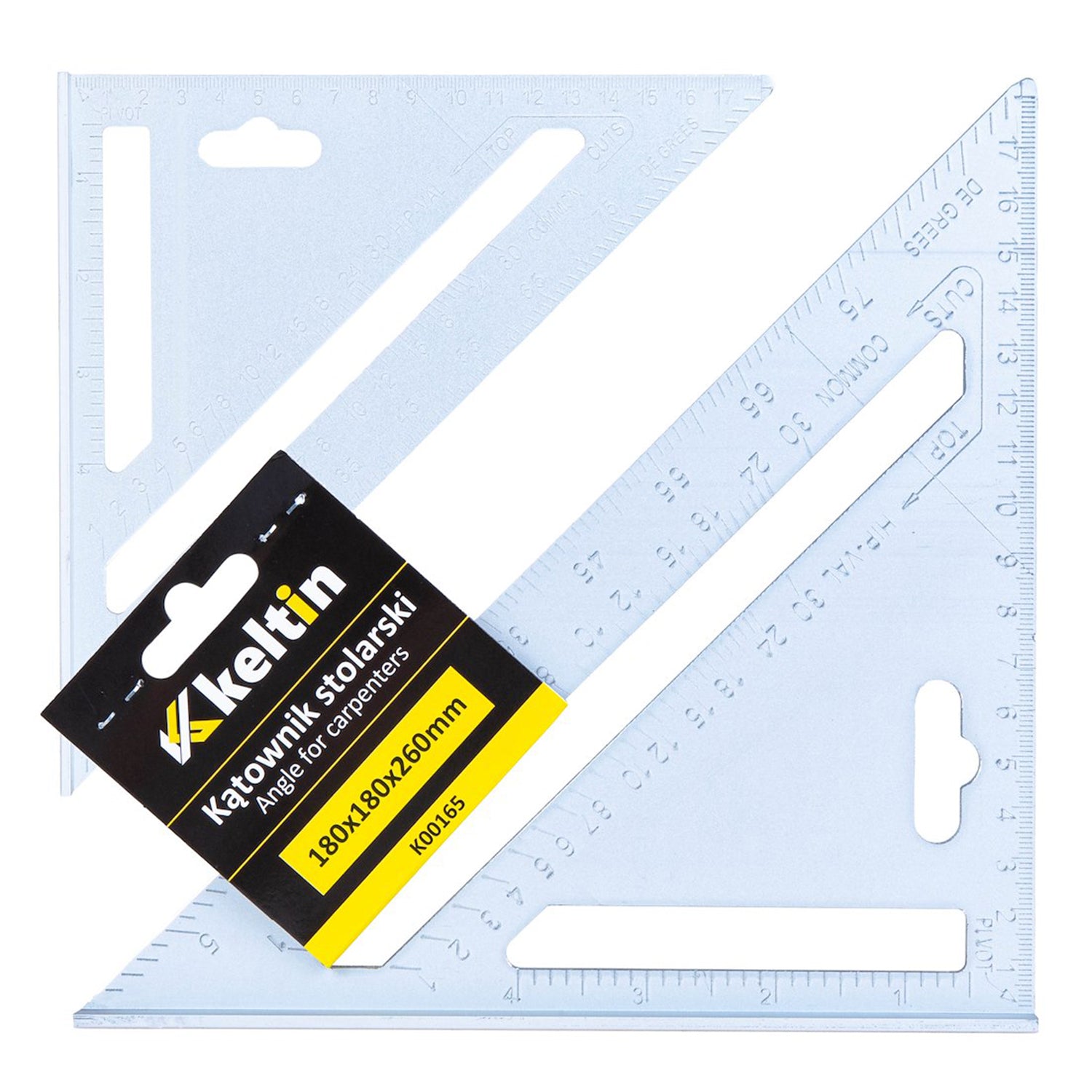 Stolársky stavebný tesársky trojuholník 180 x 180 x 255mm