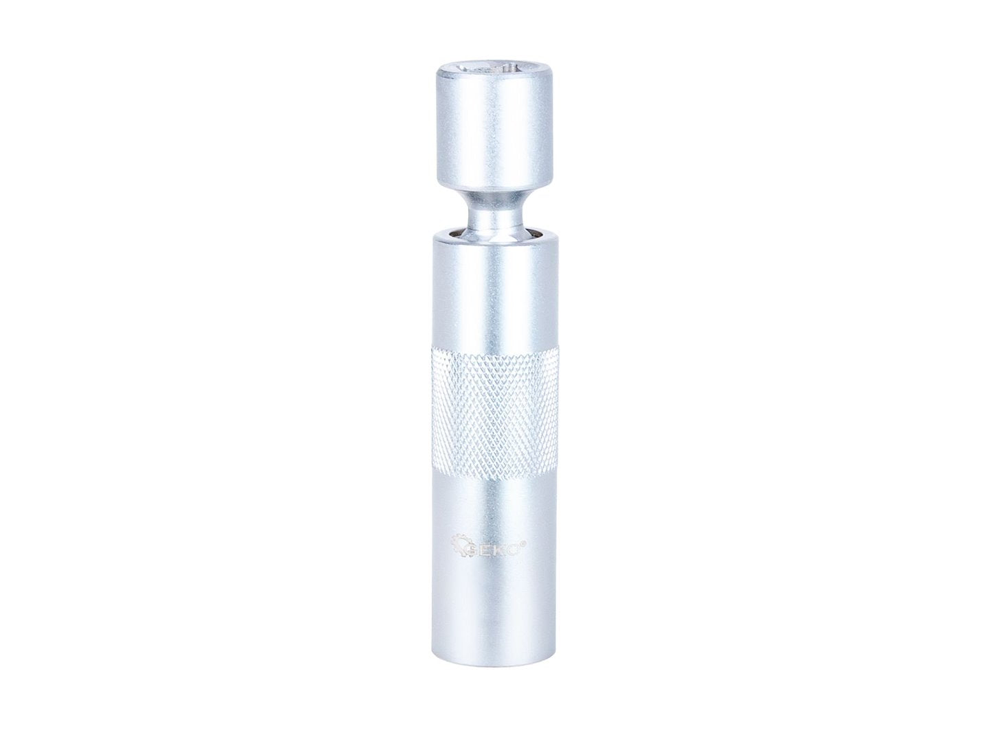 Nástrčná hlavica - kľúč na sviečky 14mm, 3/8'', s kardanovým kĺbom, tenkostenná, CrV, Geko