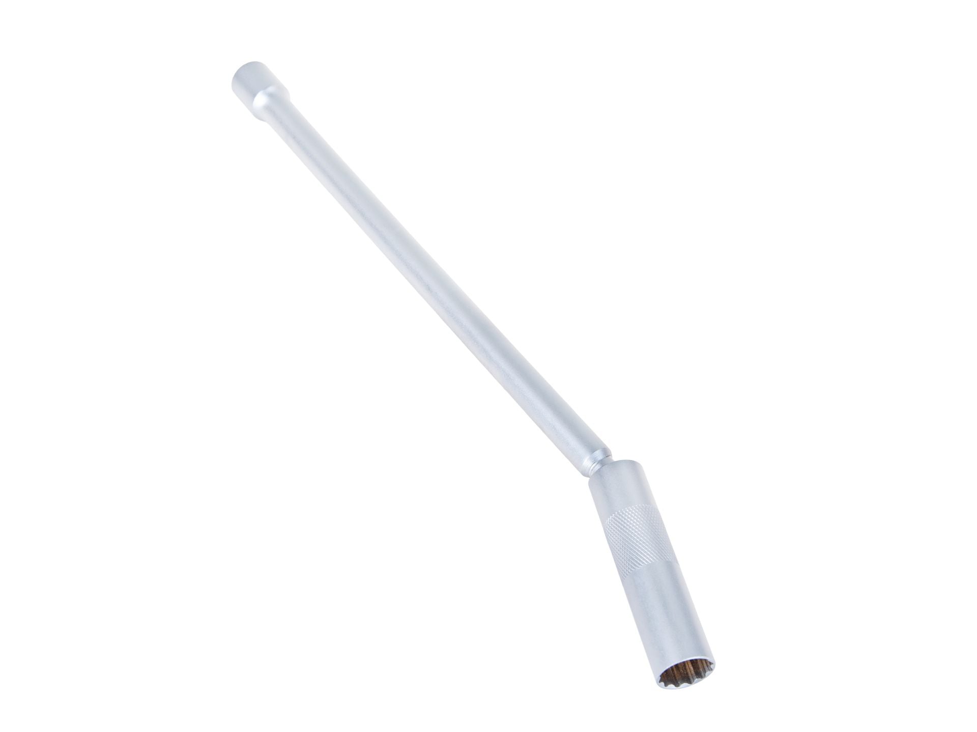 Nástrčná hlavica - kľúč na sviečky, 14mm, 3/8'', 310mm, s kardanovým kĺbom, tenkostenná, CrV, Geko