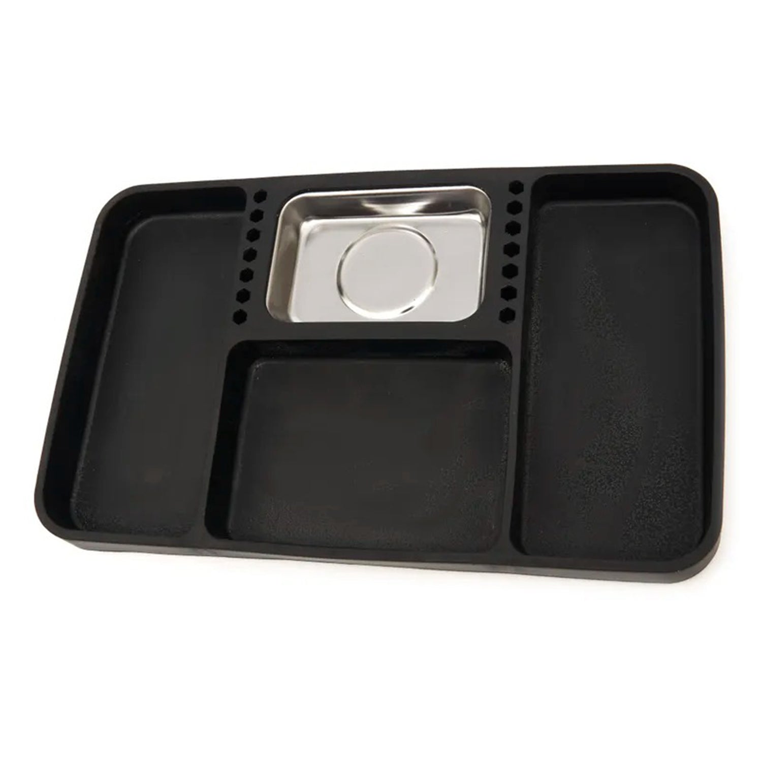 Sada 2 misiek na náradie 272 x 240 x 25mm, robustné, magnetické, na uloženie náradia a dielov, HBM Holandsko