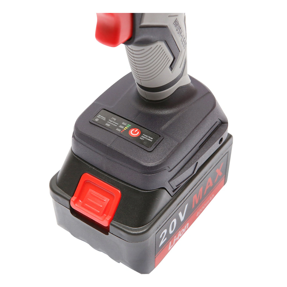 Rázový uťahovák bezuhlíkový s akumulátorom 20V 4000mAh 320Nm