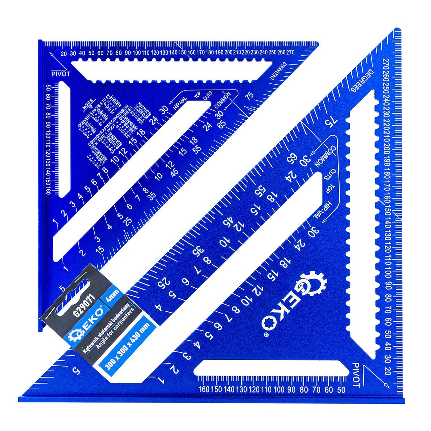 Stolársky stavebný tesársky trojuholník 300 x 300 x 430mm