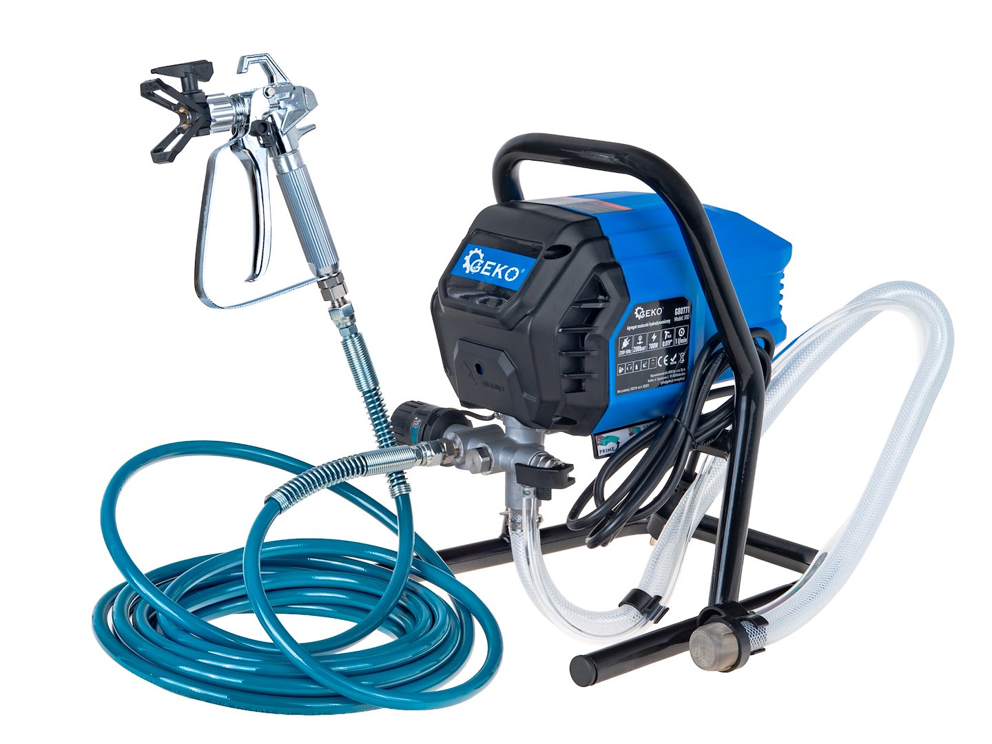 Airless maliarske striekacie zariadenie X10, 700W, 200bar, 1l/min, hadica 7,5m, tryska 517 700W