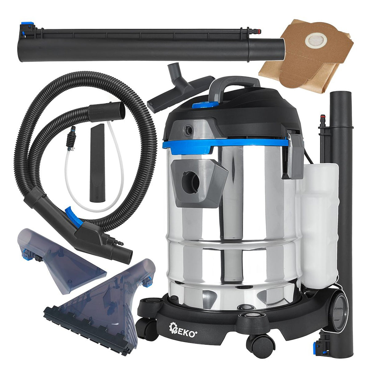 Tepovač - vysávač 1400W, 20l Geko