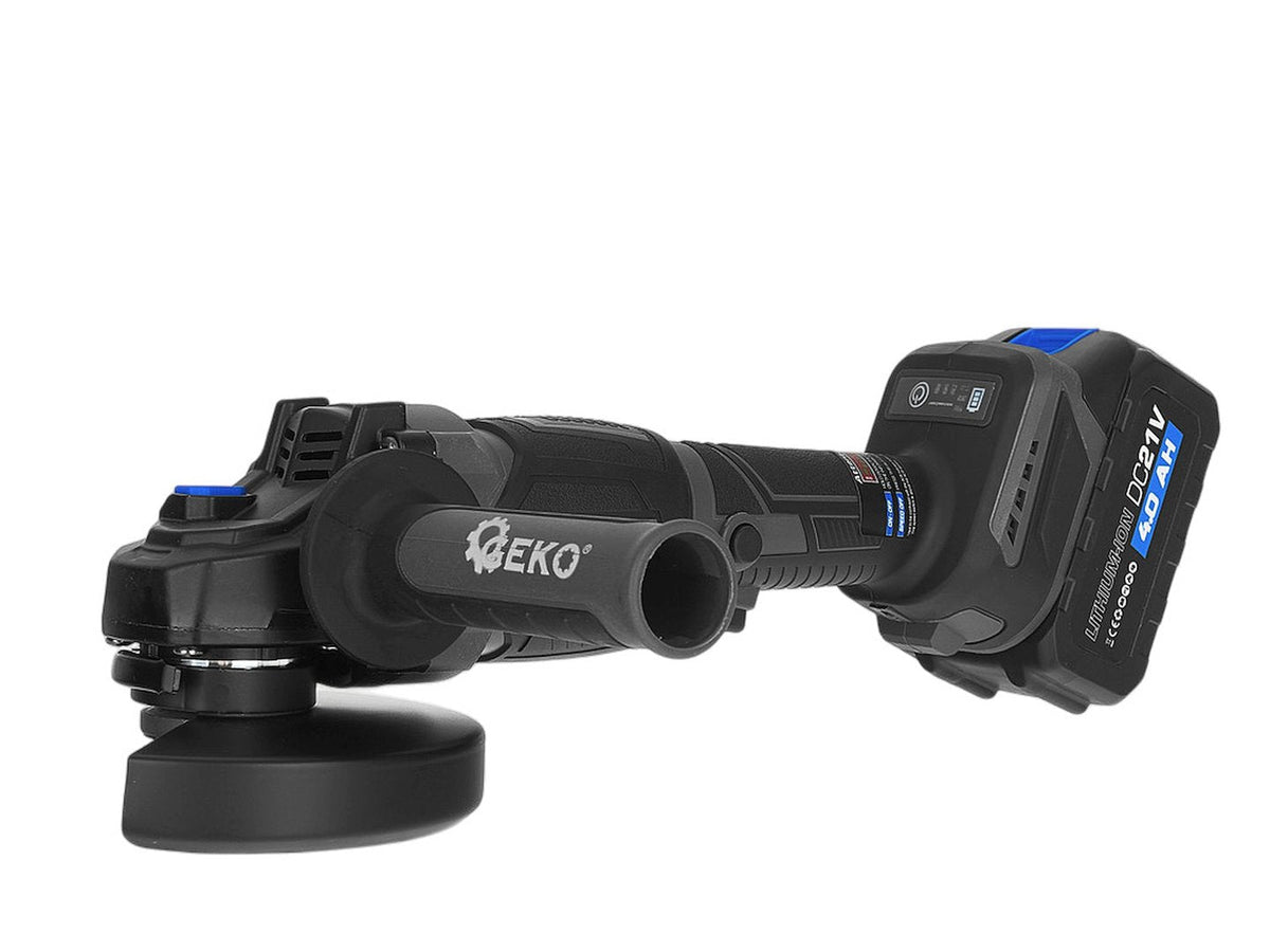 Akumulátorová uhlová brúska - flexa 125mm 950W 21V 4Ah Geko
