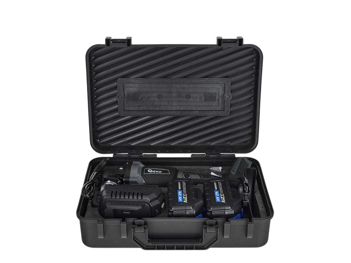 Akumulátorová uhlová brúska - flexa 125mm 950W 21V 4Ah Geko