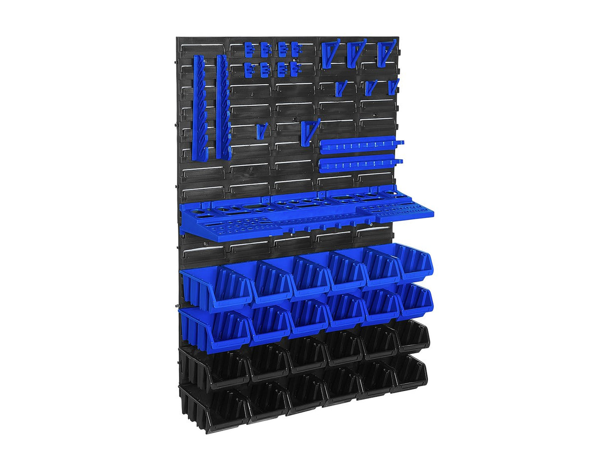 Nástenný organizér na náradie s úložnými boxmi 576x780mm, Geko