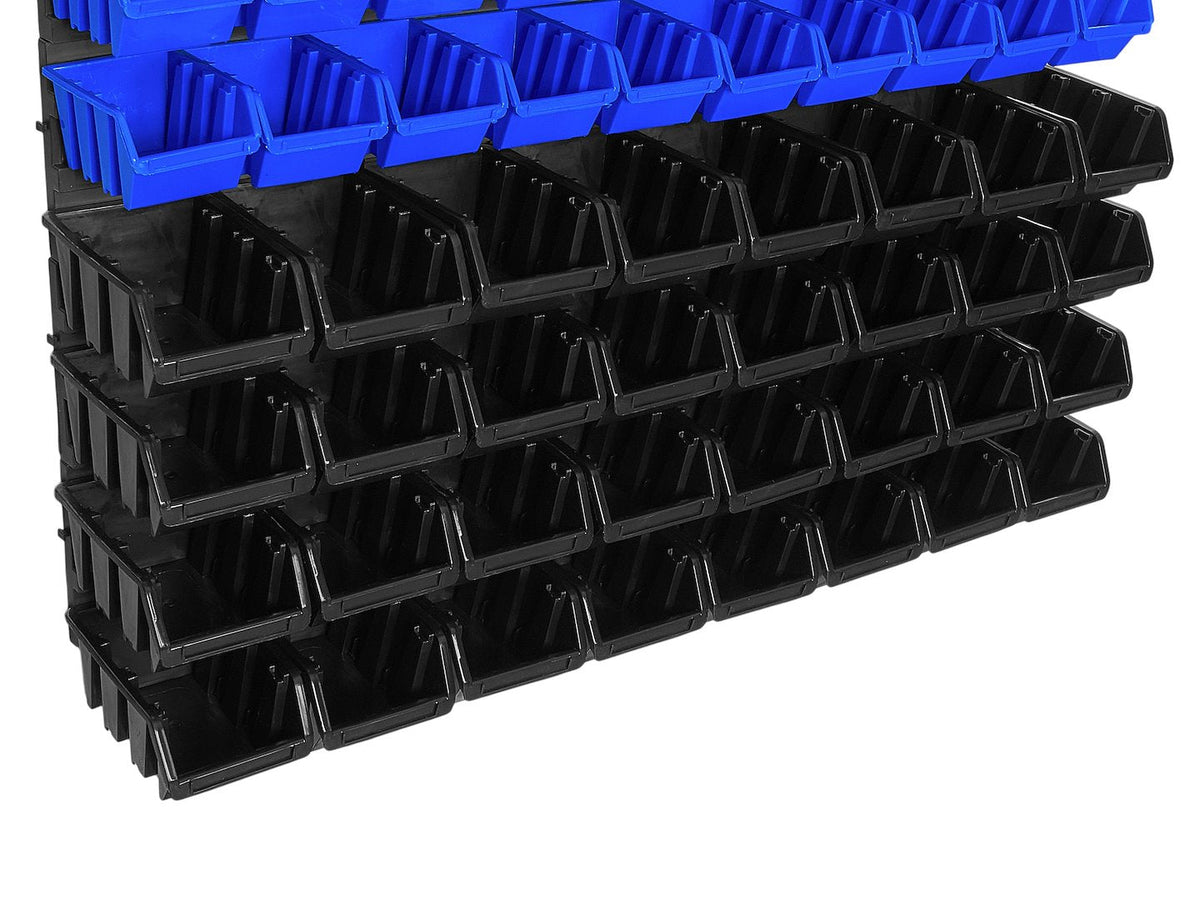 Nástenný organizér s 82 úložnými boxmi 780x780mm Geko