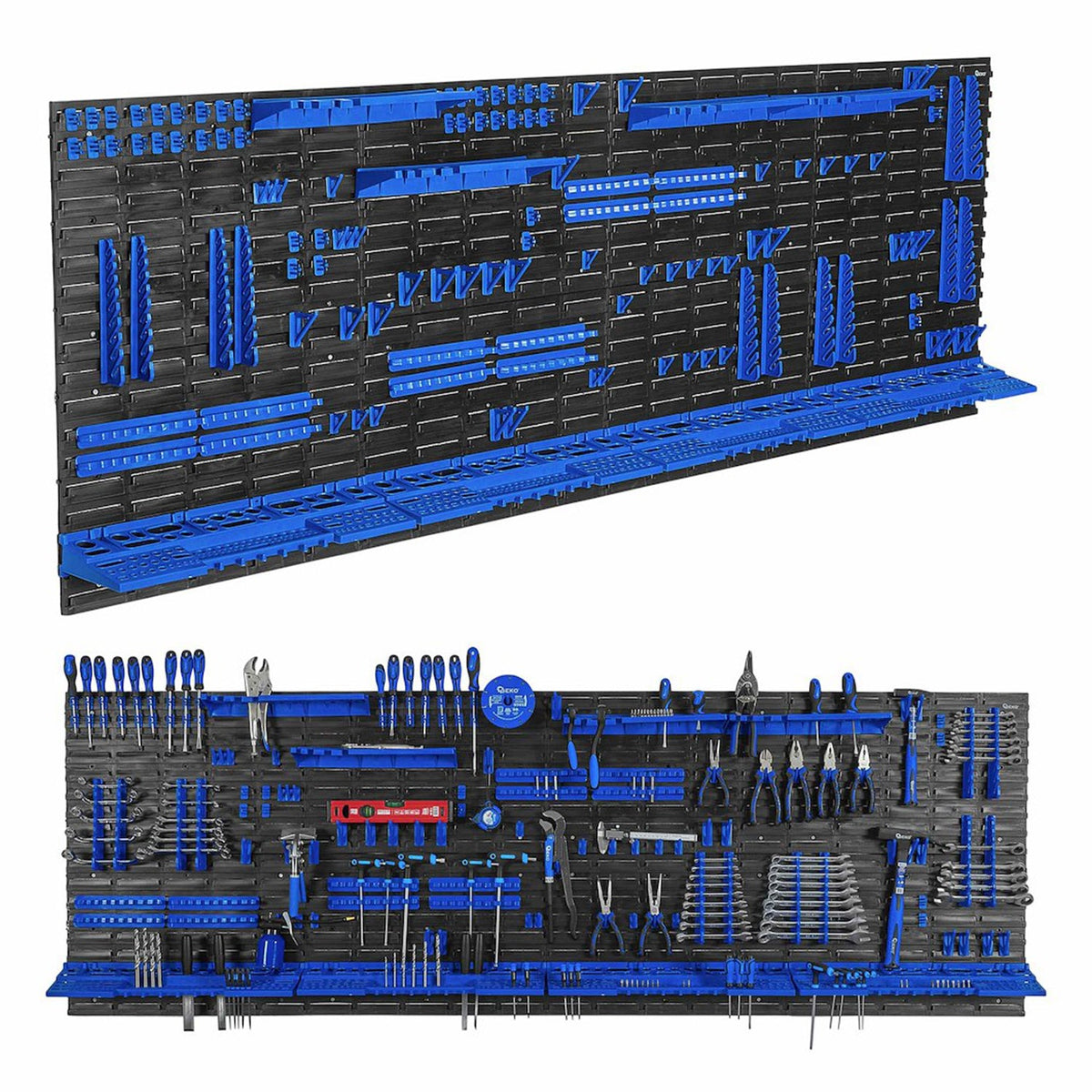 Nástenný organizér na náradie 2304x780mm, 136ks Geko