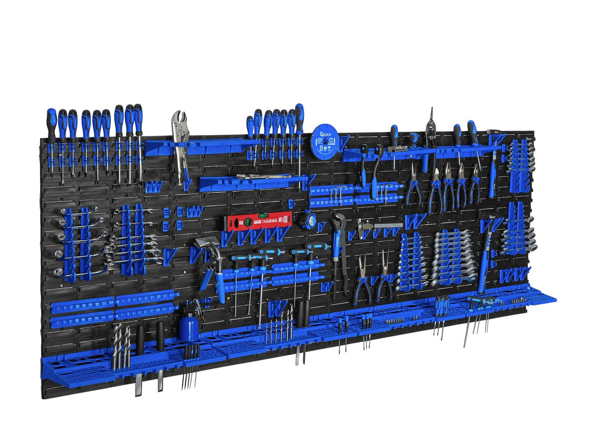 Nástenný organizér na náradie 2304x780mm, 136ks Geko