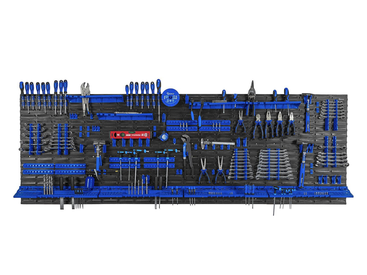 Nástenný organizér na náradie 2304x780mm, 136ks Geko