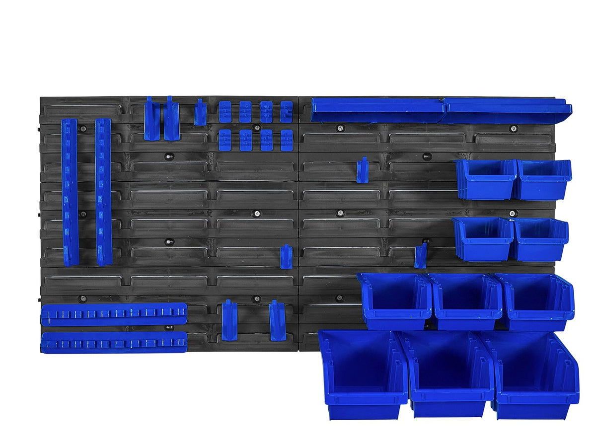 Nástenný organizér na náradie s úložnými boxmi 390x780mm Geko