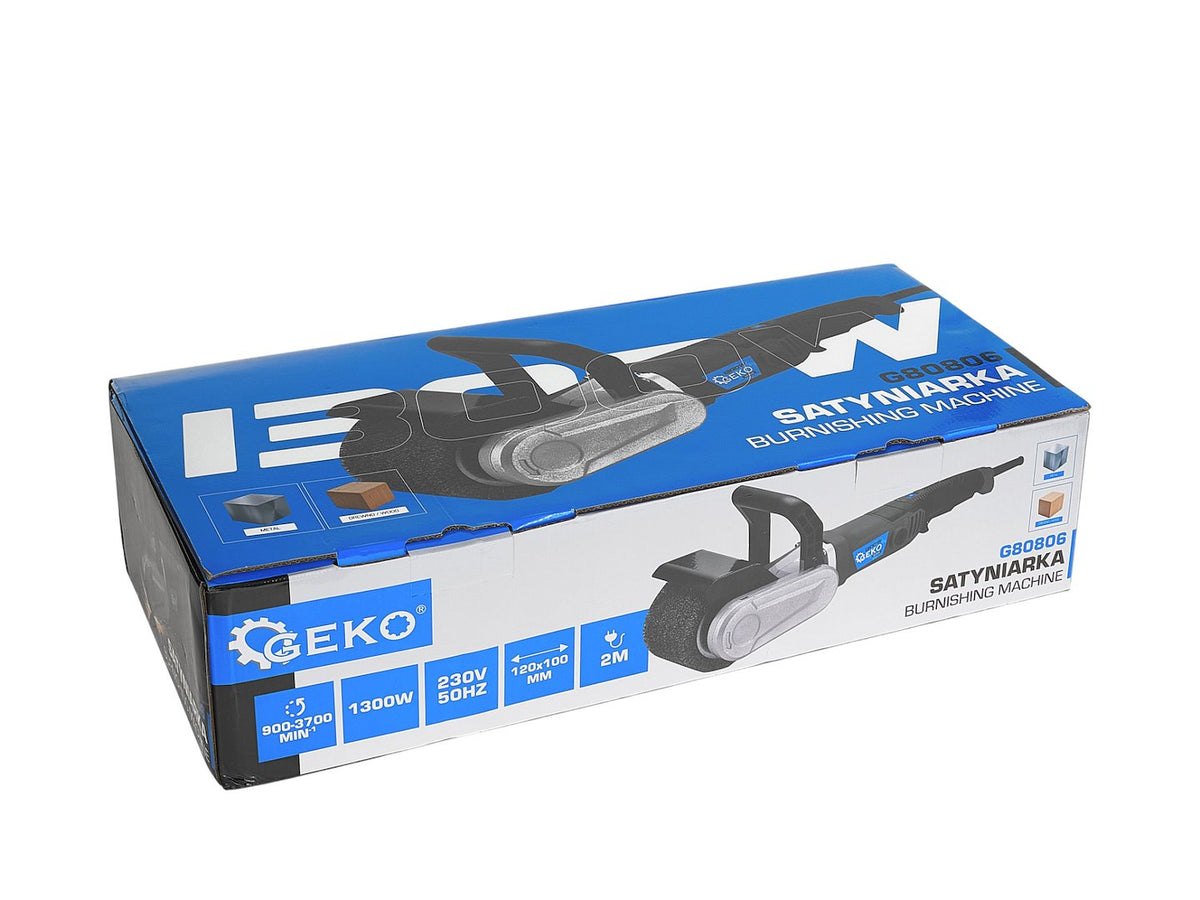 Satinovacia brúska na drevo a kov 1300W Geko