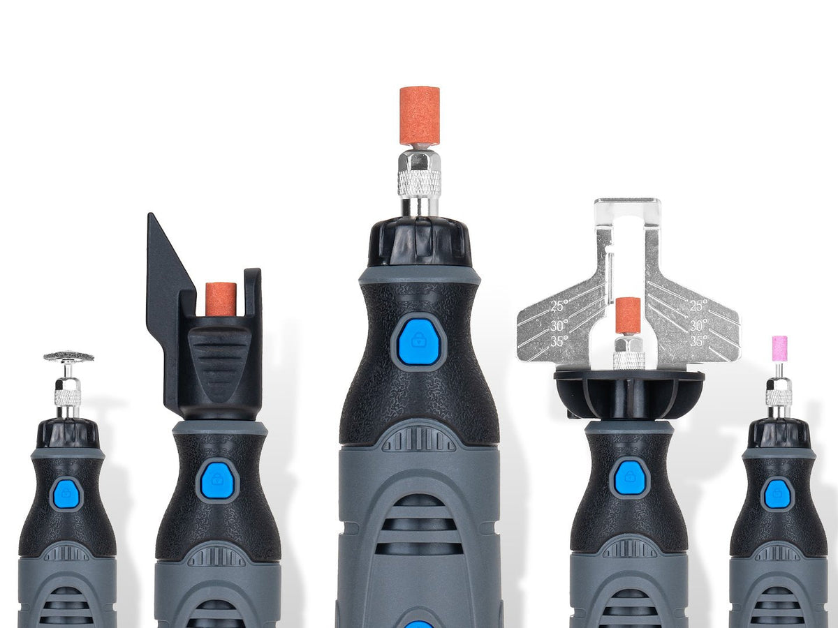 Mini akumulátorová brúska s príslušenstvom 3,6V 1500mAh, Geko