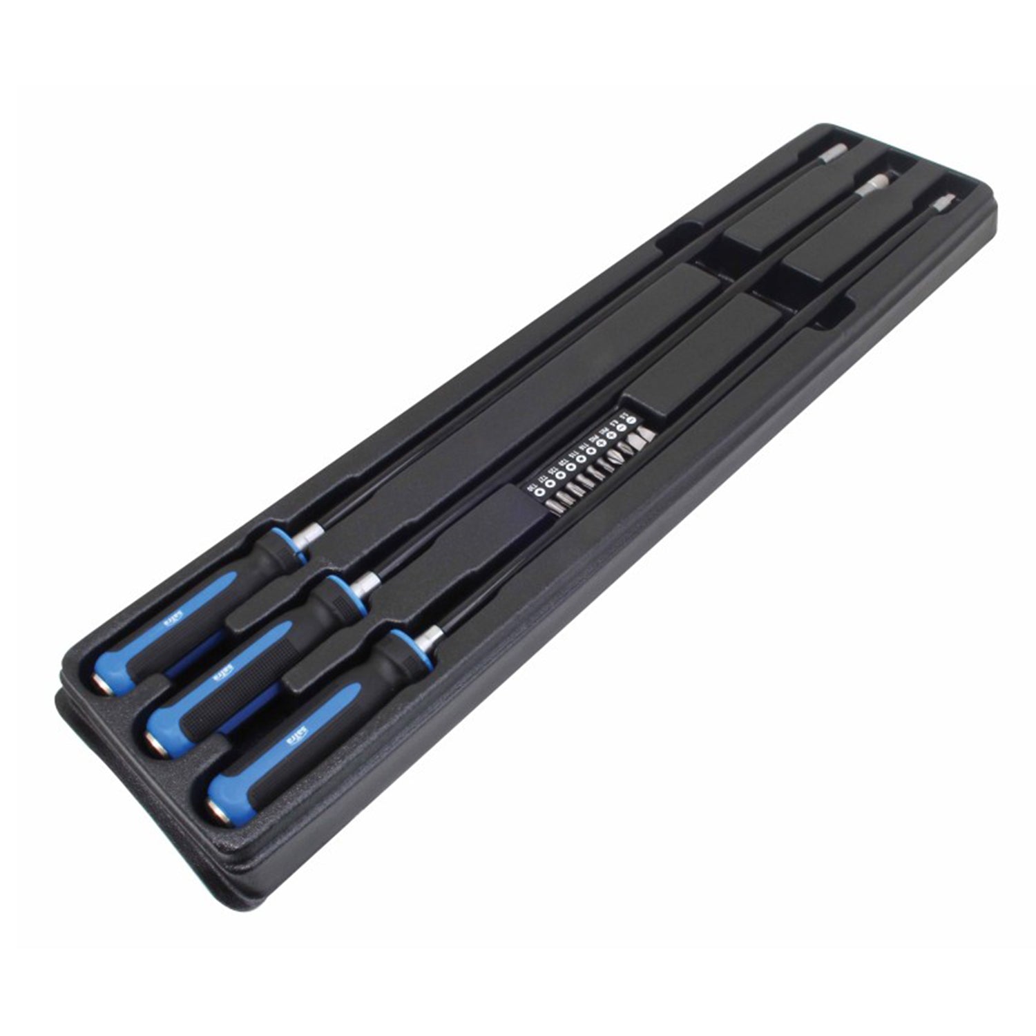 Súprava dlhých flexibilných skrutkovačov 600mm satra