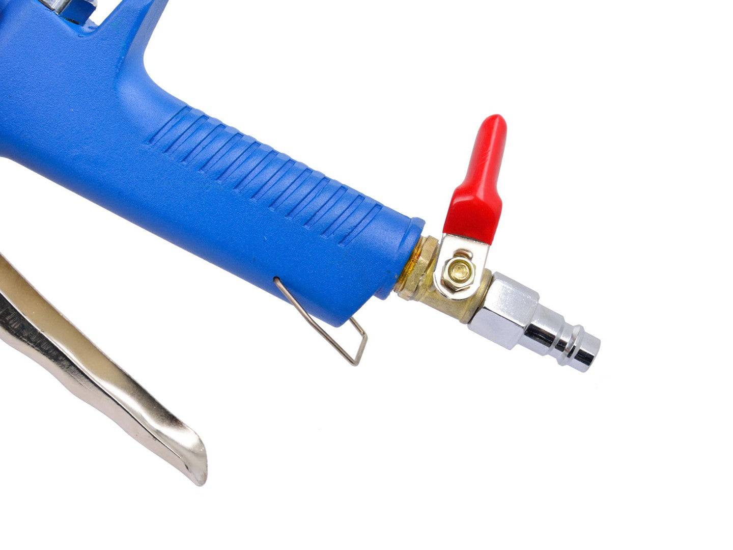 Pneumatická pištoľ na omietku, stierku, farbu, sadru, tryska 4-6-8mm, kovová nádržka 4,5l