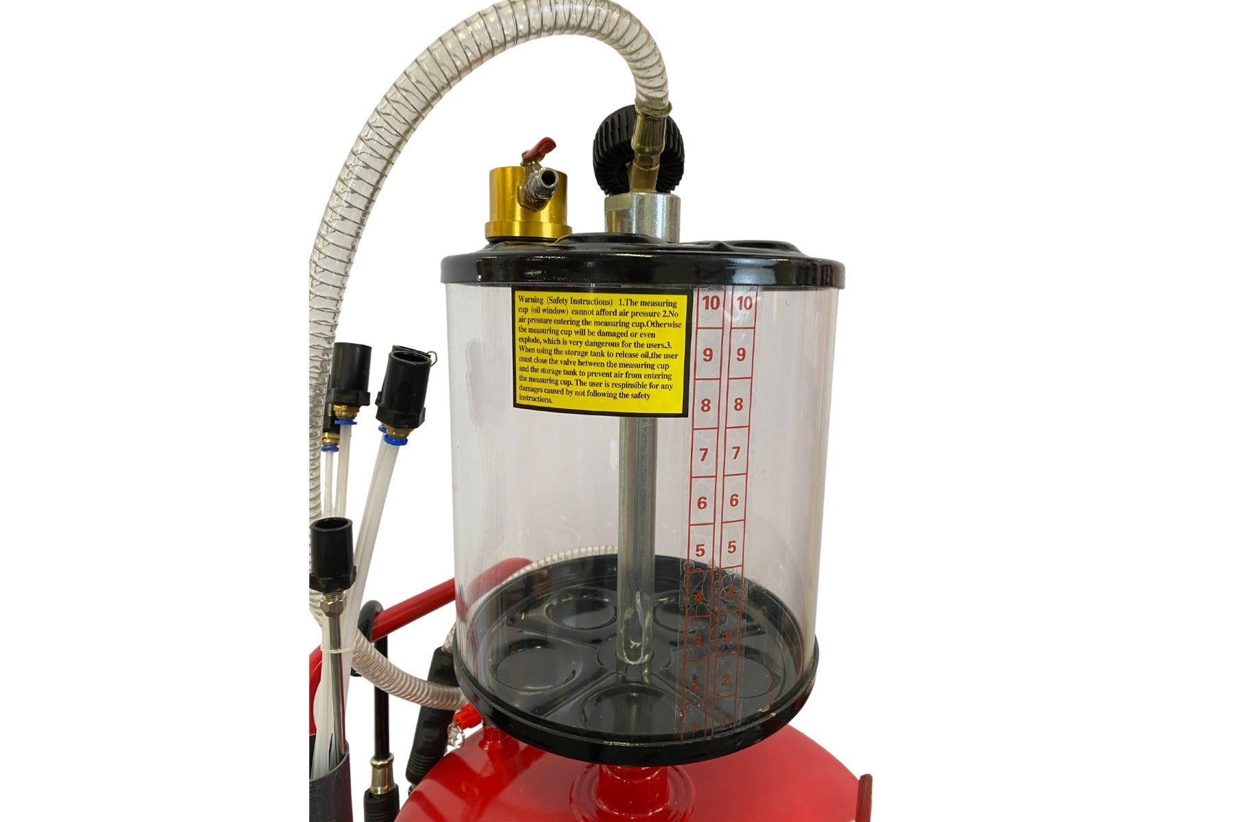 Pneumatická zberná nádoba na olej s odsávaním 80l Invento