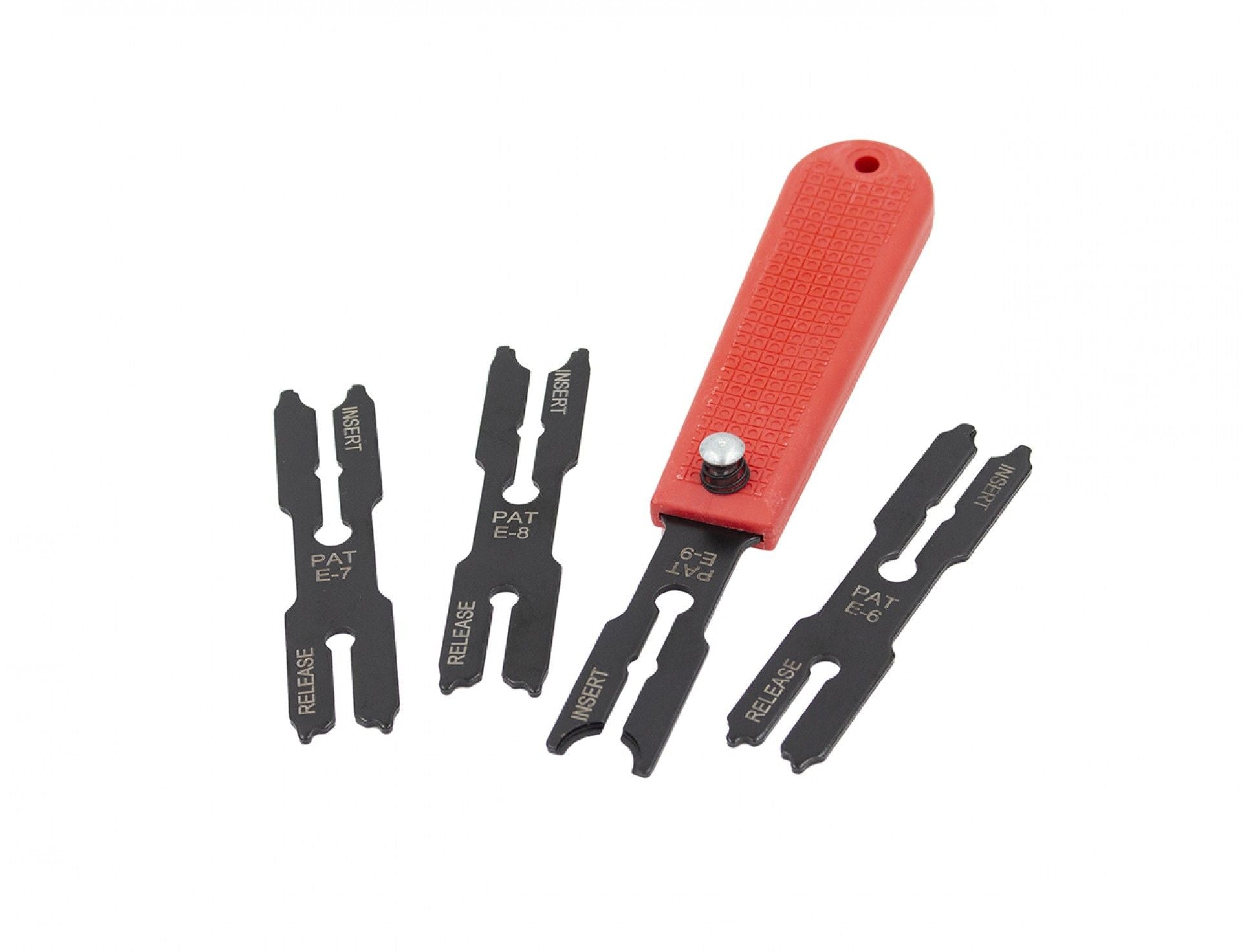 Nástroj na montáž/demontáž poistných svoriek typu E