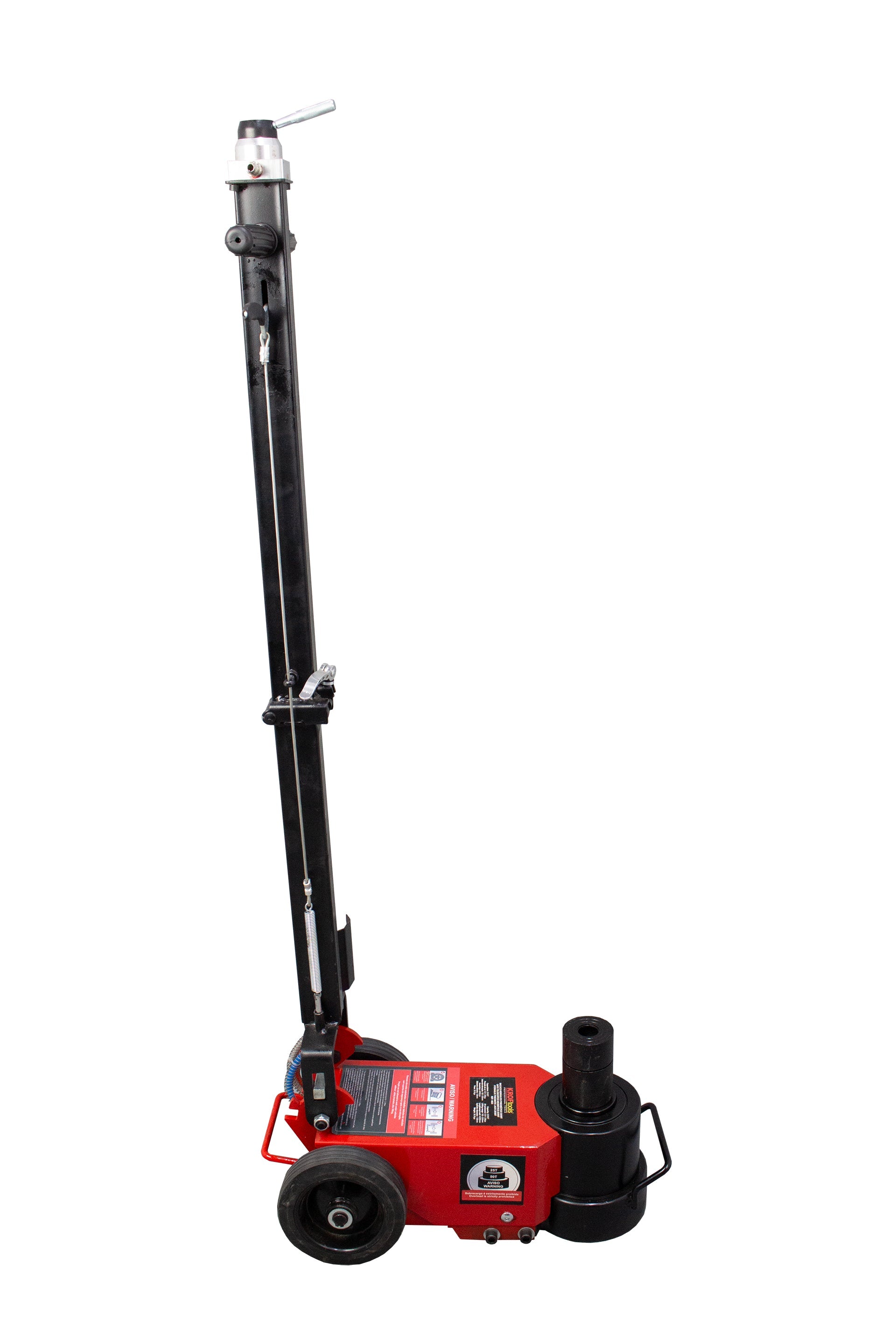 Hydraulicko-pneumatický zdvihák 25 - 50t Kroftools